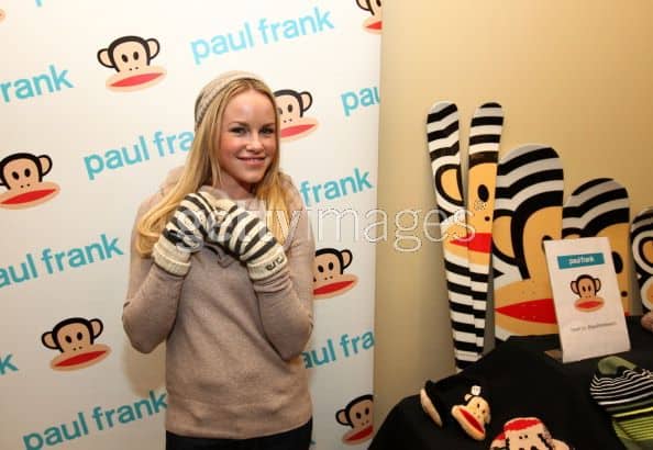 Emmy Winner Actress from General Hospital - Julie Berman seen here at Paul Frank booth in a Gifting Suite during The Sundance Film Festival 2012